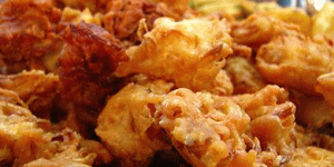 Pakora o frittura di carne e verure con pastella di ceci ricetta