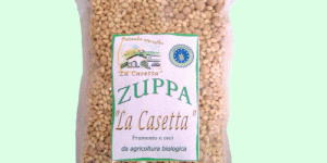 Zuppa Tricolore con frumento e ceci 